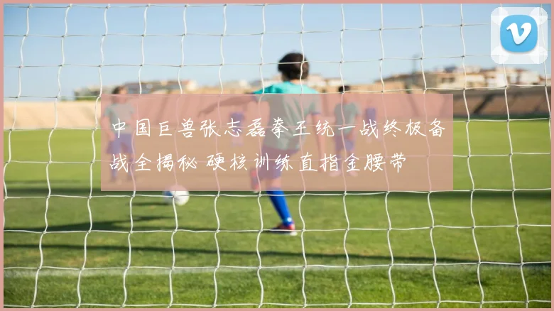 中国巨兽张志磊拳王统一战终极备战全揭秘 硬核训练直指金腰带